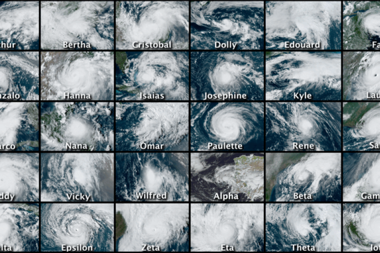 Atlantic hurricane season 2020: NOAA Satellites