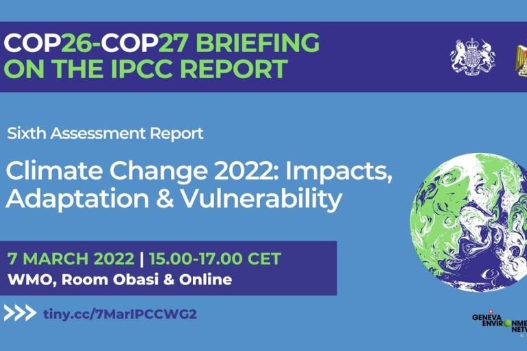 COP26-COP27 IPCC report