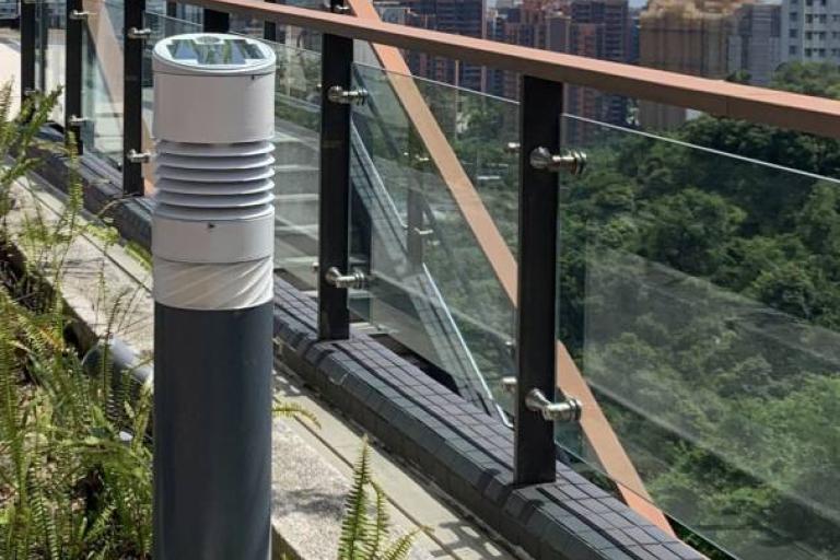Trial of weather measurement by the bollard style automatic weather station installed at the Chinese University of Hong Kong