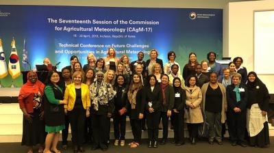 WMO Invests in a Generation of Female Leaders in Agricultural Meteorology