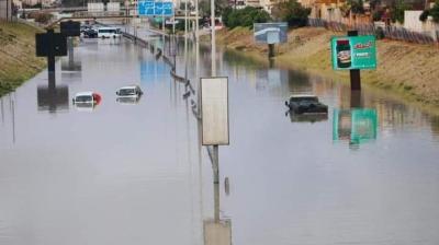 The northwestern regions of Libya were affected by weather extreme