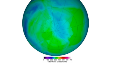 2020 Antarctic ozone hole closes: NASA Ozone Watch (29.12.2020)