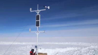 Two of Chinese meteorological stations in Antarctica are put into operation