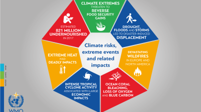 Climate impacts in 2018