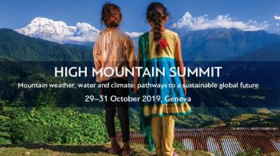 Mountain summit issues call for action on climate change