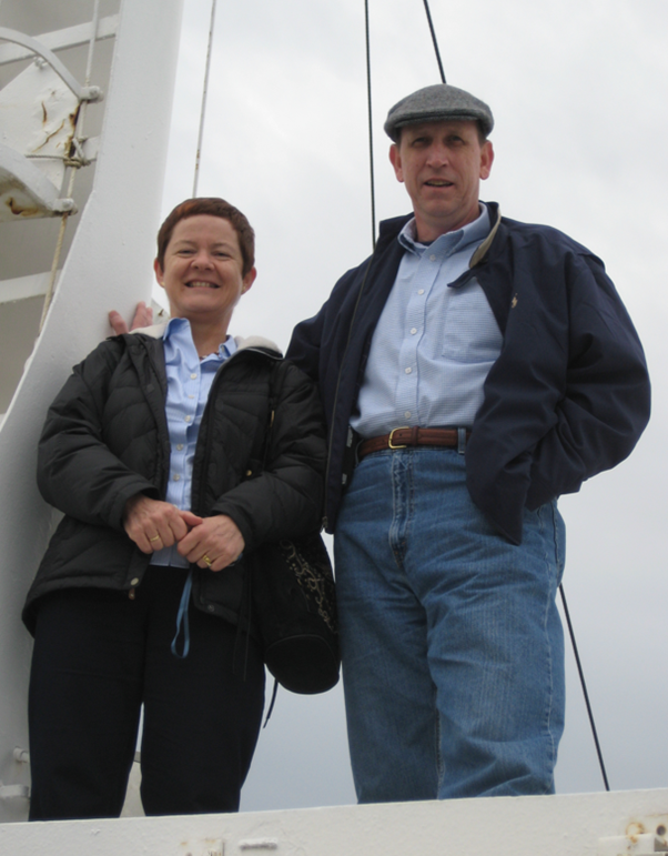 Sue Barrell, Fred Branski, Croatia, 2009.JPG