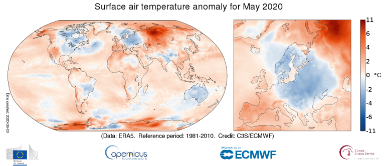 May2020 warmest on record