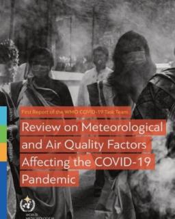 Review on meteorological and air quality factors affecting the covid-19 pandemic.