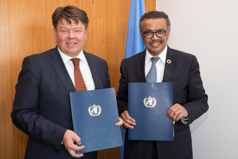 SG WMO and DG WHO- Agreement May 2018
